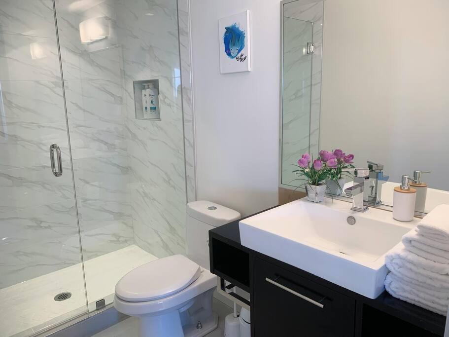 شقة Downtown 3Br/2Ba+Views+Skytrain+Free Parking فانكوفر المظهر الخارجي الصورة